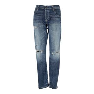 Citizens of Humanity Emerson Boyfriend Jeans 27 Distressed Studded Button Fly